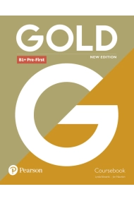 Cubierta de Gold B1+ Pre-First New Edition Coursebook