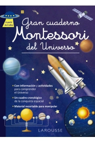 Cubierta de Gran cuaderno Montessori del Universo