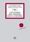 Cubierta de Lecciones del Sistema Fiscal Español incluye cd 2 ed.