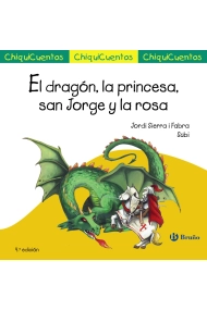 Cubierta de El dragón, la princesa, san Jorge y la rosa