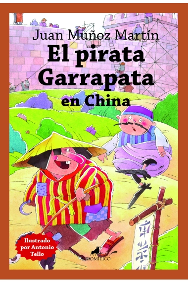 Cubierta de El pirata Garrapata en China — Juan Muñoz Martín