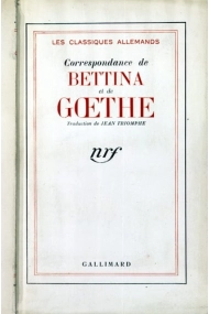 Coberta de Correspondance de Bettina et de Goethe