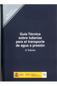 Cubierta de Guía técnica sobre tuberías para el transporte de agua a presión (6º edición). R-13