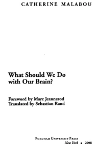 Coberta de What Should We Do with Our Brain?