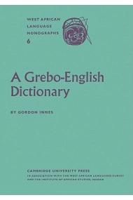 Coberta de A Grebo-English Dictionary