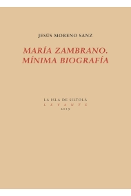 Coberta de María Zambrano. Mínima biografía