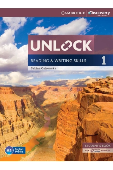 Cubierta de Unlock Reading & Writing Skills. Level A1. Student's Book with Online Workbook — Sabina Ostrowska