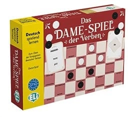 Cubierta de Das Dame-Spiel Der Verben Brettspiel: Niveau A1-B2