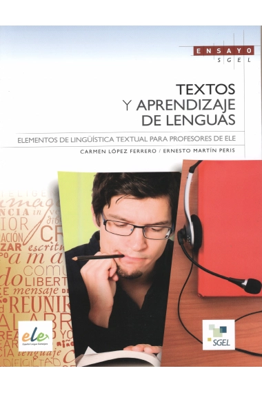 Cubierta de Textos y aprendizaje de lenguas — Carmen López Ferrero y Ernesto Martín Peris