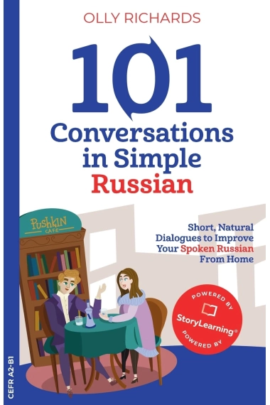 Cover of 101 Conversations in Simple Russian — Olly Richards