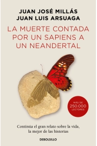 Cubierta de La muerte contada por un sapiens a un neandertal (edición limitada)