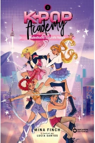 Cubierta de K-pop Academy. Maledicció sota els focus. Llibre 2