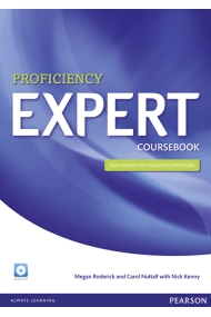 Cubierta de Proficiency Expert. Coursebook + Audio CD (With March 2013 Exam Specification)