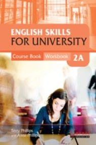 Cover von ENGLISH SKILLS FOR UNIVERSITY LEVEL 2A COURSE&WORKBOOK +3CD