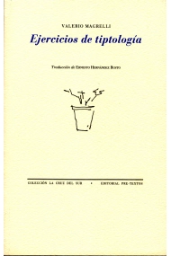 Cover of Ejercicios de tiptología
