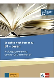 Cubierta de So geht's noch besser zu B1 - Lesen - Prüfungsvorbereitung
