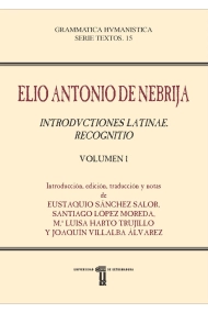 Cubierta de Introductiones latinae. Recognitio
