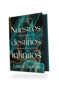 Cubierta de Nuestros destinos infinitos (Edición limitada con cantos pintados)