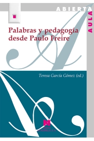Cubierta de Palabras y pedagogía desde Paulo Freire