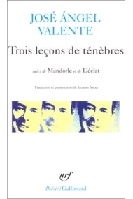 Cubierta de Trois leçons de ténèbres / Mandorle /L'Eclat