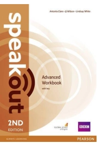 Coberta de Speakout Advanced 2n Edition. Workbook with Key