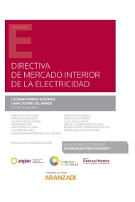 Coberta de Directiva de mercado interior de la electricidad (Papel + e-book)