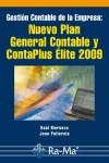 Cubierta de Nuevo plan general contable y contaplus élite 2009