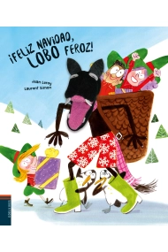 Cubierta de ¡Feliz Navidad, Lobo Feroz!