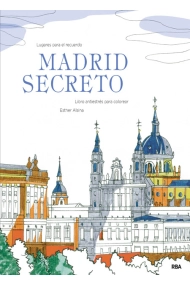 Coberta de Madrid secreto (libro para colorear)
