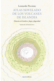 Cubierta de Atlas novelado de los volcanes de Islandia