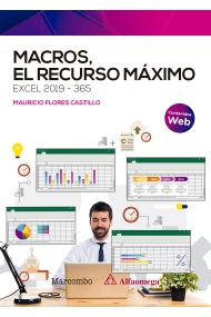 Cover von Macros, el recurso máximo. Excel 2019-365