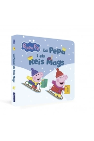 Coberta de Peppa Pig. Llibre de cartró - La porqueta Pepa i els Reis Mags