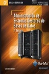Cubierta de Administración de sistemas gestores de bases de datos. 2ª edición (grado superior)