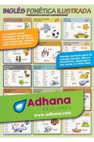 Cubierta de Lámina Fonética ilustrada Inglés