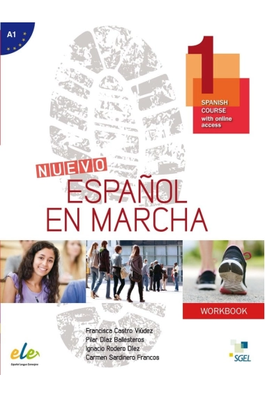 Coberta de Nuevo Español en marcha 1 ejercicios ING — AA. VV.