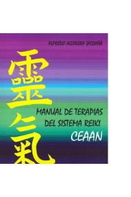 Coberta de Manual de terapias del sistema reiki Ceaan