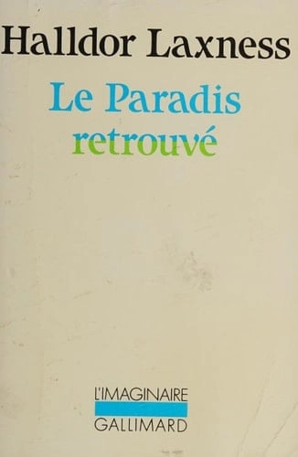 Coberta de Le Paradis retrouvé — Halldór Laxness