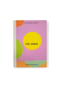 Cover von Etel Adnan. Tras la línea del horizonte