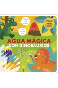 Cover von Agua mágica con dinosaurios