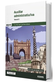 Cubierta de Temari 3 Auxiliar administratiu Ajuntament de Barcelona