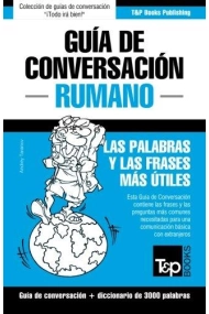 Cover of Guía de Conversación Español-Rumano y Vocabulario Temático de 3000 Palabras