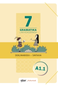 Cubierta de Gramatika. Lan-koadernoa 7 (A1.1)