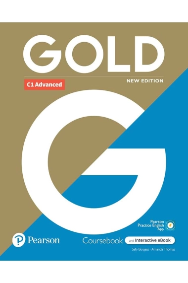 Cubierta de Gold C1 Advanced New Edition Coursebook — Sally Burgess y Amanda Thomas