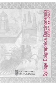 Cover von Sylloge Epigraphica Barcinonensis (SEBarc XXI - 2023)