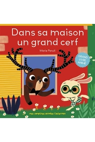 Cubierta de DANS SA MAISON UN GRAND CERF COMPTINES ANIMEES