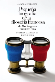 Cover von Pequeña biografía de la filosofía francesa: de Montaigne a nuestros días