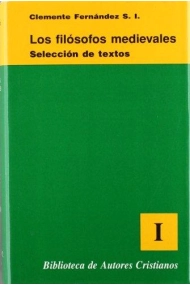 Coberta de Los filósofos medievales. I: Filosofía patrística. Filosofía árabe y judía