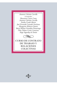 Cubierta de Curso de contrato de trabajo y relaciones colectivas
