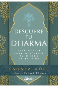 Cubierta de Descubre tu dharma. Guía védica para descubrir tu misión en la vida