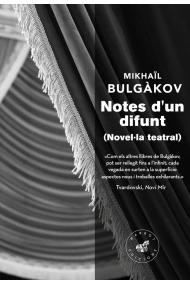 Coberta de Notes d'un difunt: Novel·la teatral 